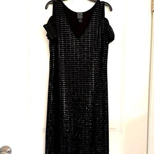 CLARA SUN WOO sequined cocktail dress